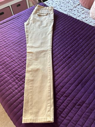 Pantalón Massimo Dutti Beige