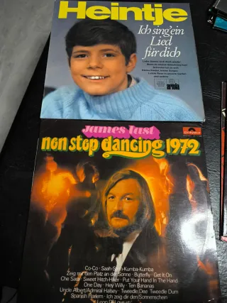 Vinilos Heintje y James Last