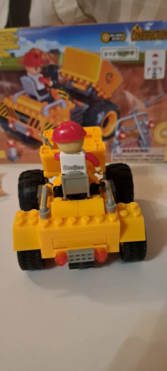 BanBao Excavadora - Tipo Lego