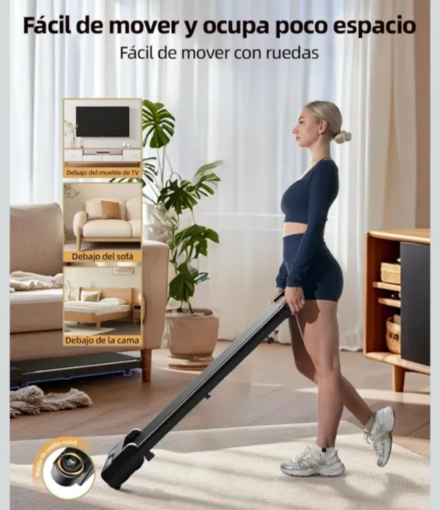 Cinta de Correr/Andar Plegable, NUEVA