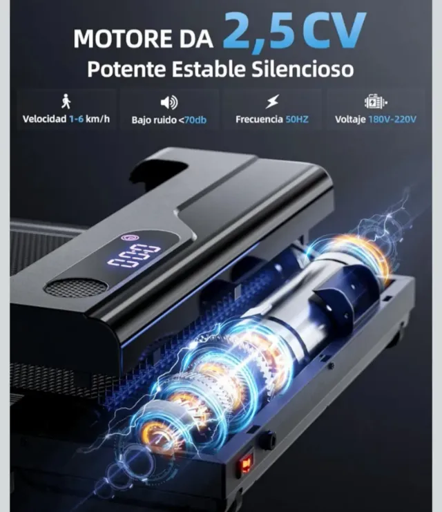 Cinta de Correr/Andar Plegable, NUEVA