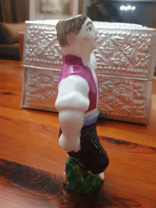 Bailarín Sargadelos . Candelabro. 19cm