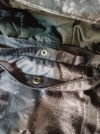 Chaqueta Quicksilver de hombre gris y negra