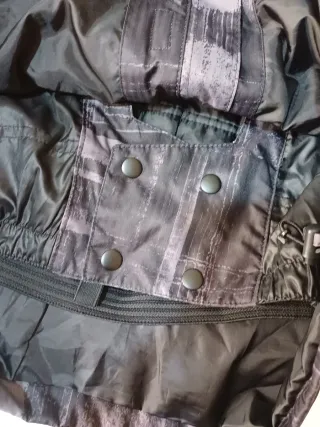 Chaqueta Quicksilver de hombre gris y negra