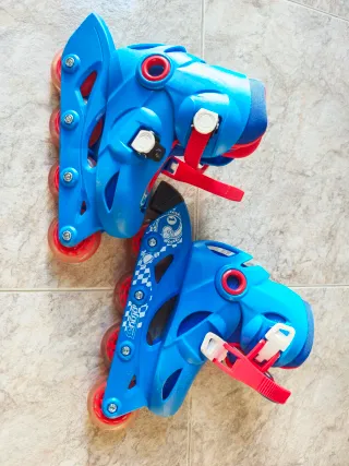 Patines en línea Oxelo Talla 28-30 Azul