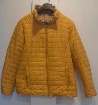 Cazadora reversible floral