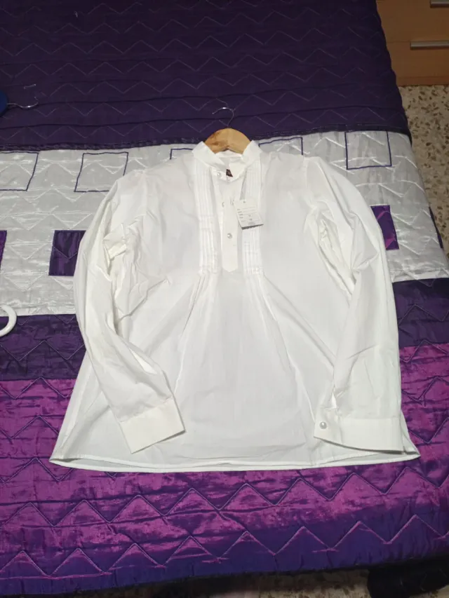 Camisa Fallero Blanca