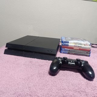 PS4 (PlayStation 4) 1 TB + Mando + Juegos