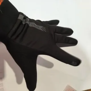 Guantes de invierno negros y grises Talla M