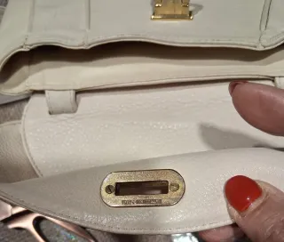 Borsa Bardolino vera pelle beige