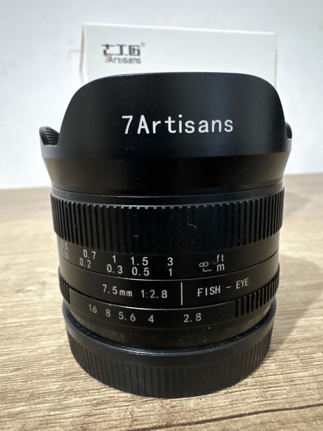 7Artisans 7.5mm f/2.8 II APS-C Sony E