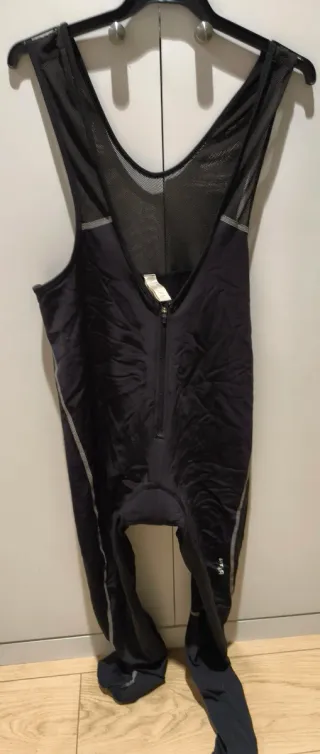 Maillot ciclismo invierno negro talla L