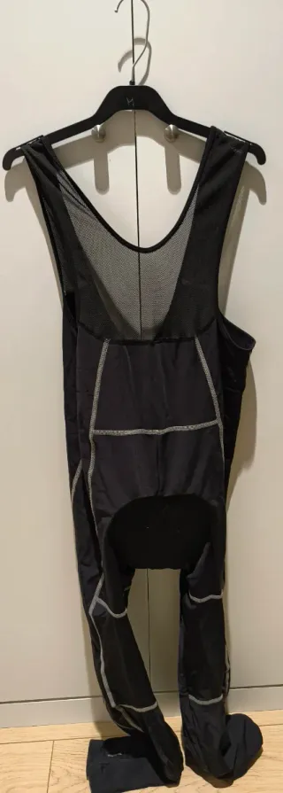 Maillot ciclismo invierno negro talla L