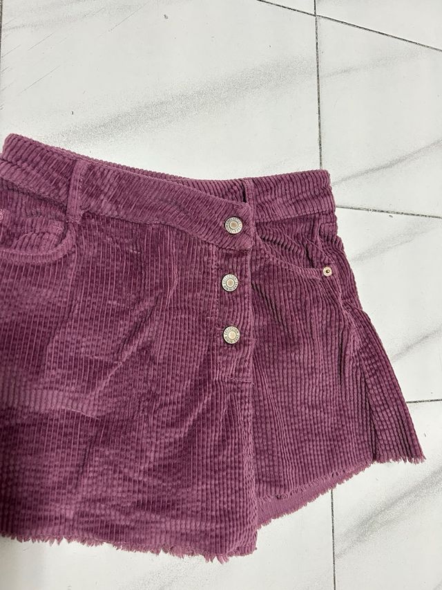 Falda pantalón niña pana Zara T10