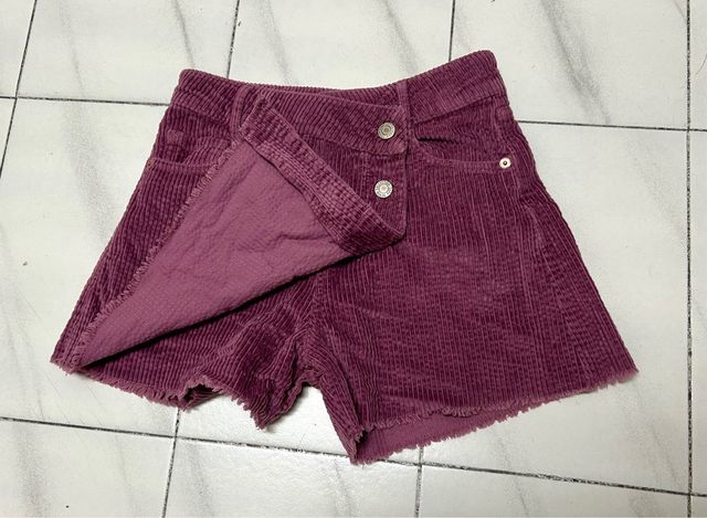 Falda pantalón niña pana Zara T10