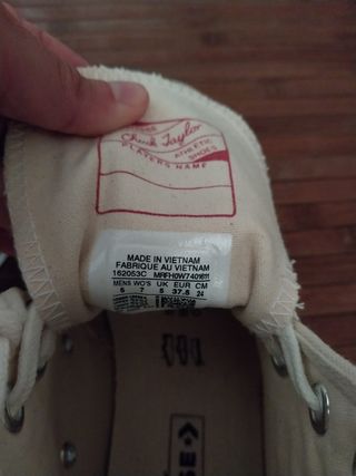 Converse Chuck 70 Beige/Rojo