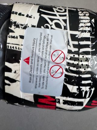 Hoverboard con diseño graffiti