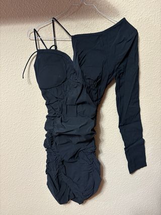 Vestido fiesta negro