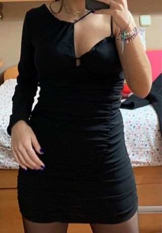 Vestido fiesta negro