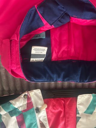 Conjunto Nieve Chica Multicolor y Rosa