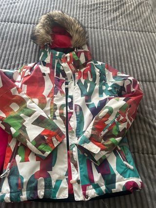 Conjunto Nieve Chica Multicolor y Rosa