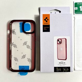 13 | Custodia Spigen + 2 Vetri Temperati | iPhone