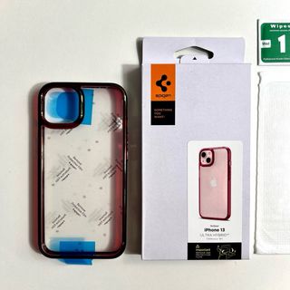 13 | Custodia Spigen + 2 Vetri Temperati | iPhone