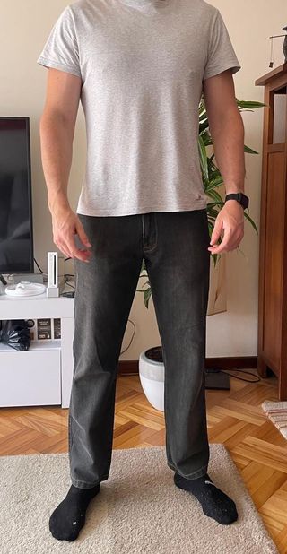 Pantalón vaquero Emidio Tucci Talla 44 Gris
