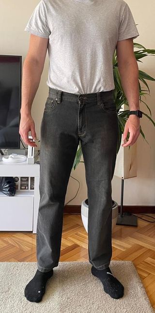 Pantalón vaquero Emidio Tucci Talla 44 Gris