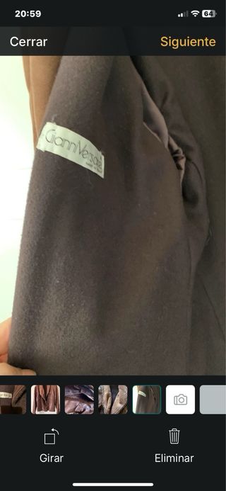 Chaqueta cuero marrón ante y mouton auténtica