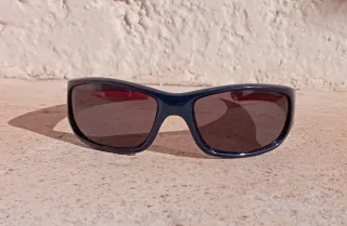 Gafas de sol deportivas niño azul/rojo