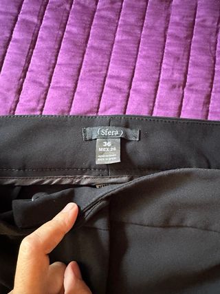 Pantalón de vestir negro