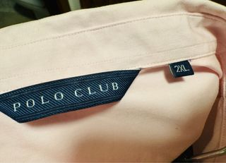 Camisa Polo Club Rosa Hombre