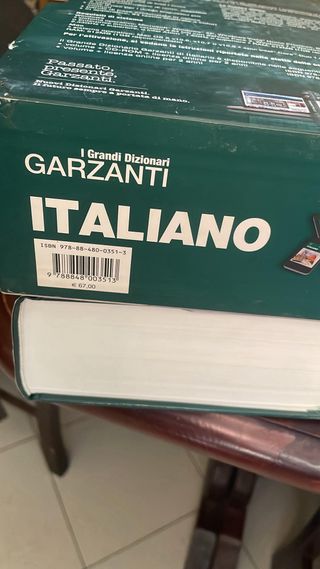 Vocabolario Italiano  Garzanti