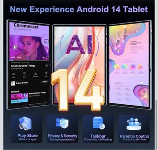 Tablet Android 14 10 22GB RAM+128GB ROM