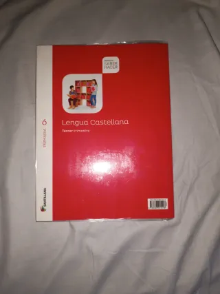 Libros lengua castellana 3 trimestres 6°primaria