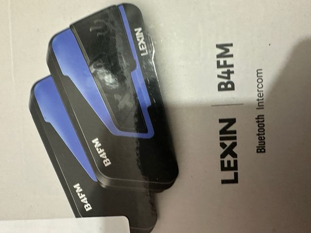 LEXIN 2X B4FM Intercomunicador Moto Bluetooth
