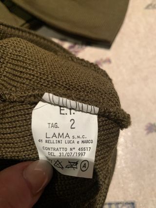 Cappelli militari verdi