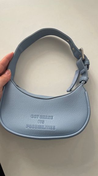 Bolso azul Zara