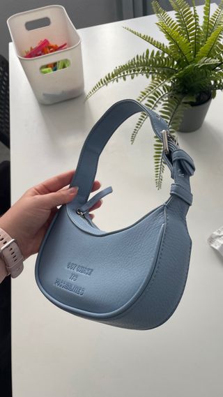 Bolso azul Zara