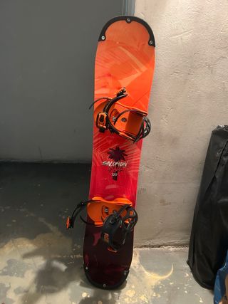 Tabla Snow Salomon 120 con fijaciones