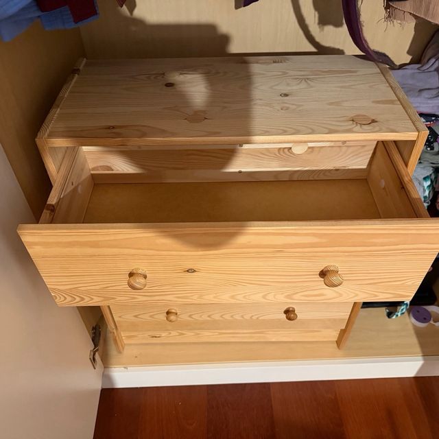 Cajonera de pino RAST impecable