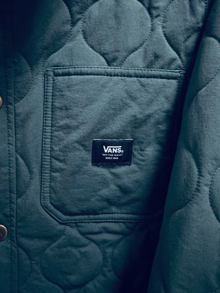 Chaqueta Vans acolchada verde Talla S
