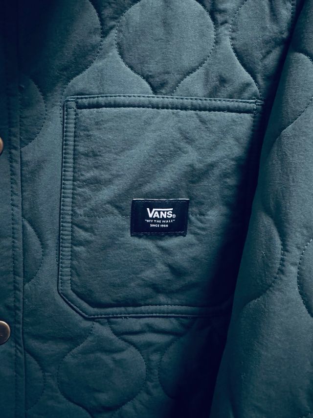 Chaqueta Vans acolchada verde Talla S