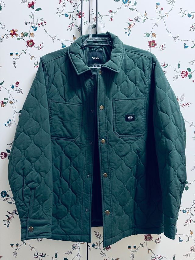 Chaqueta Vans acolchada verde Talla S