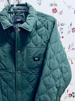 Chaqueta Vans acolchada verde Talla S