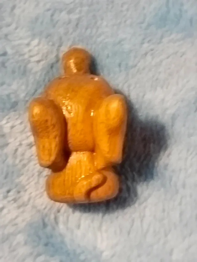 Figurilla Elefante Suerte Dorado