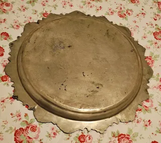 Vassoio da tè decorato