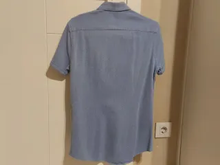 Camisa Zara Slim Fit Talla S Elástica