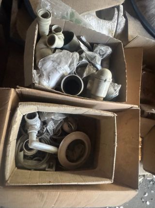 Piezas PVC Fregadero